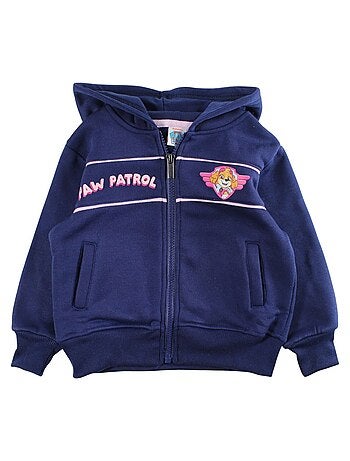 Paw Patrol - Conjunto fato de treino menina casaco com capuz e calças estampado