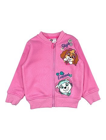 Paw Patrol - Conjunto fato de treino menina casaco e calças estampado