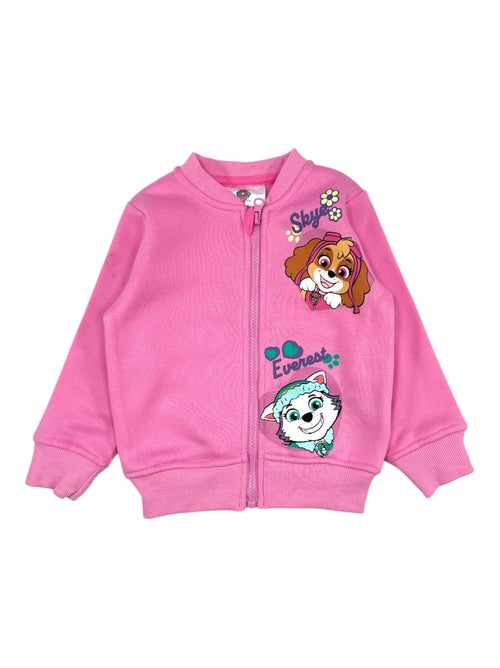 Paw Patrol - Conjunto fato de treino menina casaco e calças estampado - Kiabi Paw Patrol - Conjunto fato de treino menina casaco e calças estampado - Kiabi
