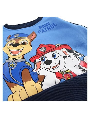Paw Patrol - Conjunto fato de treino menino sweat e calças estampado