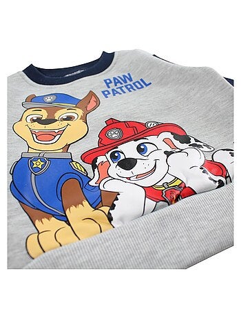Paw Patrol - Conjunto fato de treino menino sweat e calças estampado