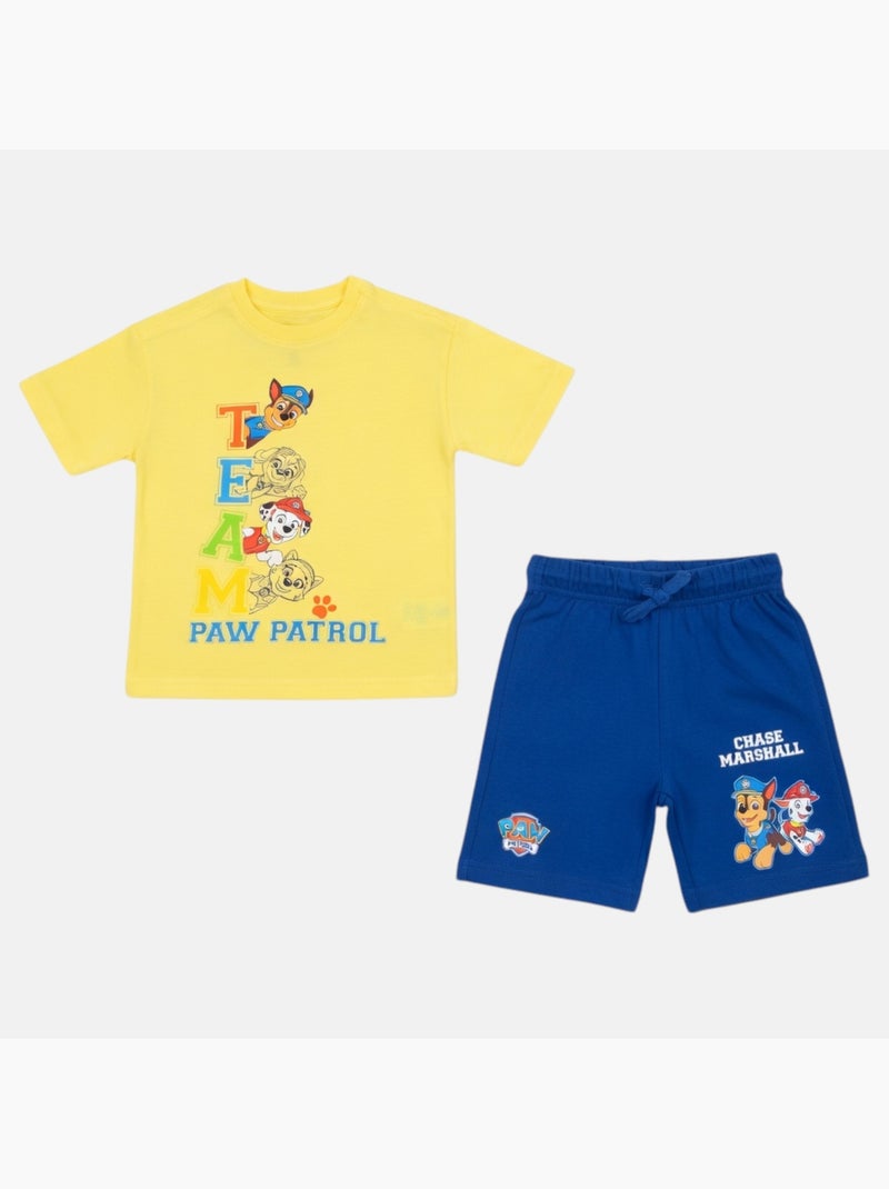 Paw Patrol - Conjunto menino Amarelo - Kiabi