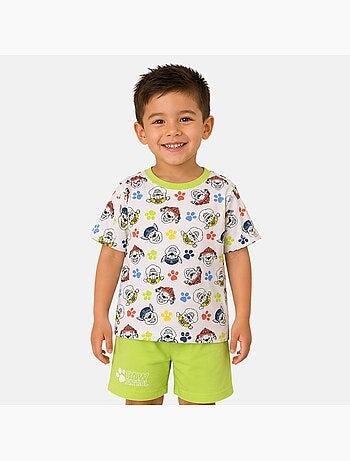 Paw Patrol - Conjunto t-shirt e calção criança estampado