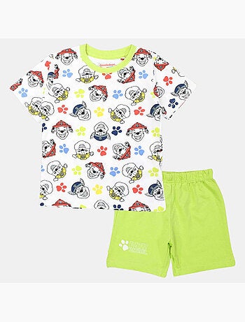 Paw Patrol - Conjunto t-shirt e calção criança estampado