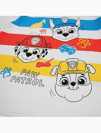 Paw Patrol - Conjunto t-shirt e calção menino estampado