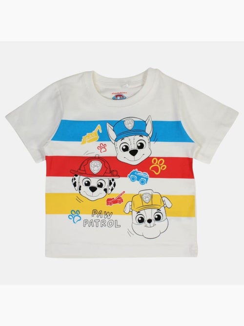 Paw Patrol - Conjunto t-shirt e calção menino estampado - Kiabi
