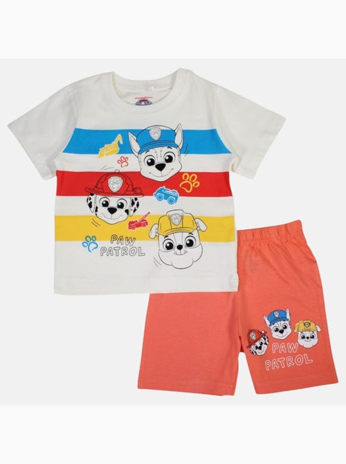Paw Patrol - Conjunto t-shirt e calção menino estampado - Kiabi Paw Patrol - Conjunto t-shirt e calção menino estampado - Kiabi