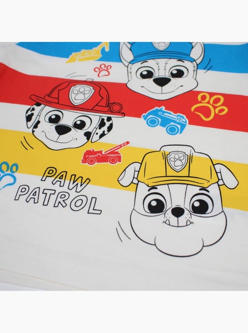 Paw Patrol - Conjunto t-shirt e calção menino estampado - Kiabi Paw Patrol - Conjunto t-shirt e calção menino estampado - Kiabi