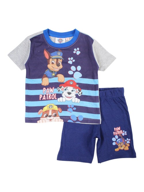 Paw Patrol - Conjunto t-shirt manga curta e calção criança estampado - Kiabi Paw Patrol - Conjunto t-shirt manga curta e calção criança estampado - Kiabi