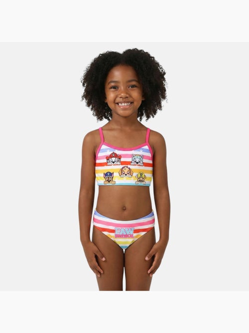 Paw Patrol - Fato de banho menina estampado - Kiabi