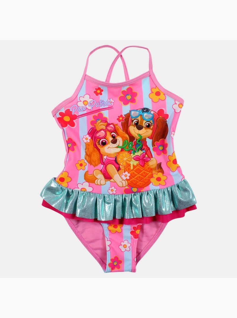 Paw Patrol - Fato de banho  menina Rosa - Kiabi