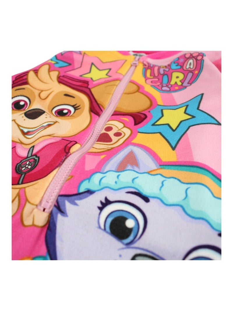Paw Patrol - Macacão polar menino estampado Rosa - Kiabi
