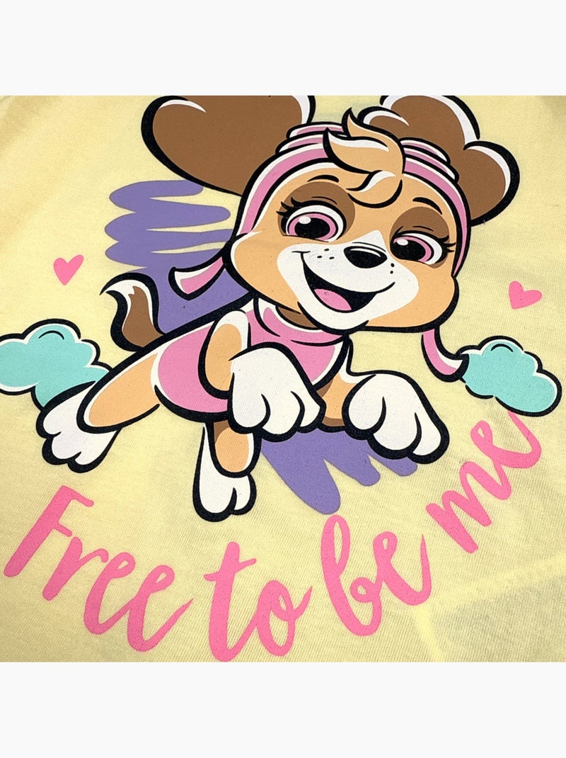 Paw Patrol - Pijama criança estampado Amarelo - Kiabi