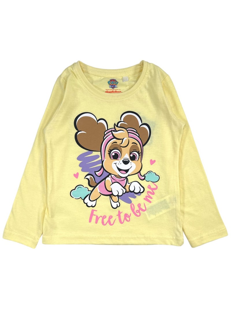 Paw Patrol - Pijama criança estampado Amarelo - Kiabi