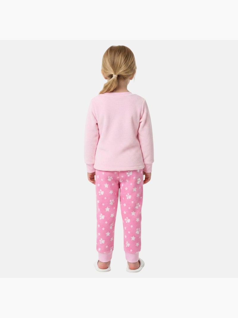 Paw patrol - pijama para menina patrulha pata Rosa - Kiabi