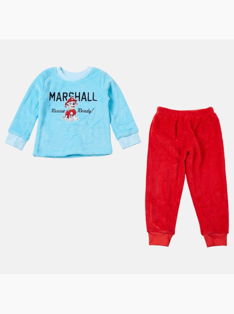 Paw patrol - pijama para menino patrulha pata Azul - Kiabi