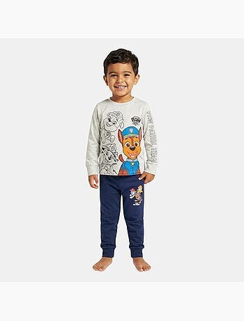 Paw patrol - pijama para menino patrulha pata