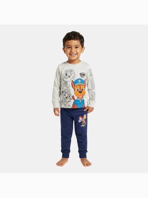 Paw patrol - pijama para menino patrulha pata - Kiabi