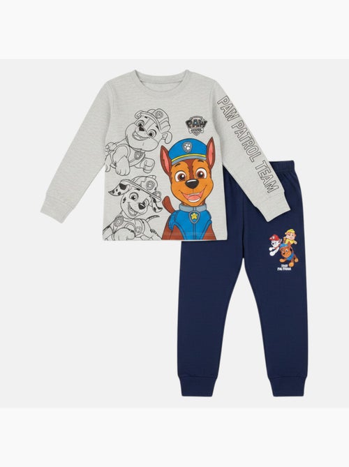 Paw patrol - pijama para menino patrulha pata - Kiabi
