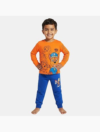 Paw patrol - pijama para menino patrulha pata