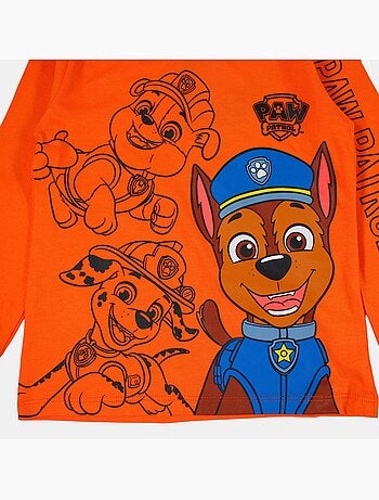 Paw patrol - pijama para menino patrulha pata