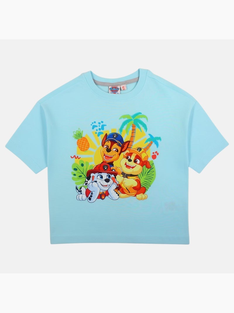 Paw Patrol - T shirt infantil Patrulha Pata Azul - Kiabi
