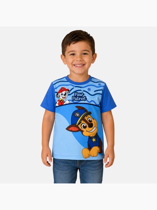 Paw Patrol - T-shirt manga curta criança estampada - Kiabi Paw Patrol - T-shirt manga curta criança estampada - Kiabi