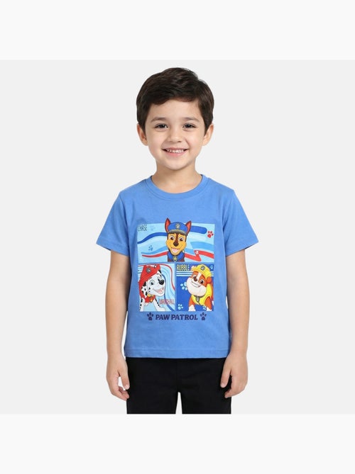 Paw Patrol - T-shirt manga curta criança estampada - Kiabi Paw Patrol - T-shirt manga curta criança estampada - Kiabi