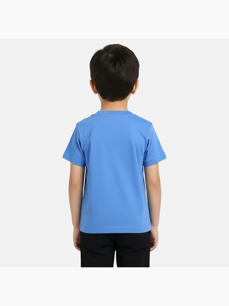 Paw Patrol - T-shirt manga curta criança estampada Azul - Kiabi
