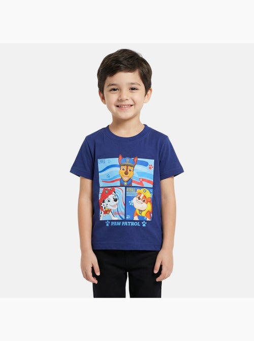 Paw Patrol - T-shirt manga curta criança estampada - Kiabi Paw Patrol - T-shirt manga curta criança estampada - Kiabi