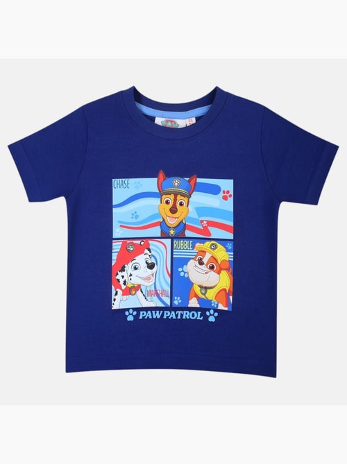 Paw Patrol - T-shirt manga curta criança estampada - Kiabi Paw Patrol - T-shirt manga curta criança estampada - Kiabi