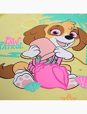 Paw Patrol - T-shirt manga curta menina estampada