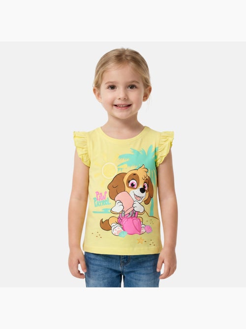 Paw Patrol - T-shirt manga curta menina estampada - Kiabi Paw Patrol - T-shirt manga curta menina estampada - Kiabi
