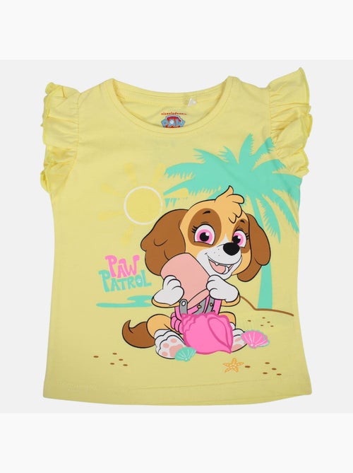 Paw Patrol - T-shirt manga curta menina estampada - Kiabi Paw Patrol - T-shirt manga curta menina estampada - Kiabi