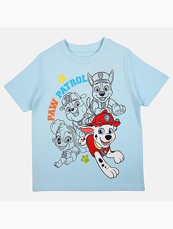 Paw Patrol - T-shirt manga curta menino