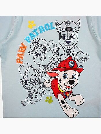 Paw Patrol - T-shirt manga curta menino