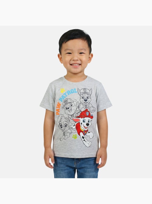 Paw Patrol - T-shirt manga curta menino - Kiabi Paw Patrol - T-shirt manga curta menino - Kiabi