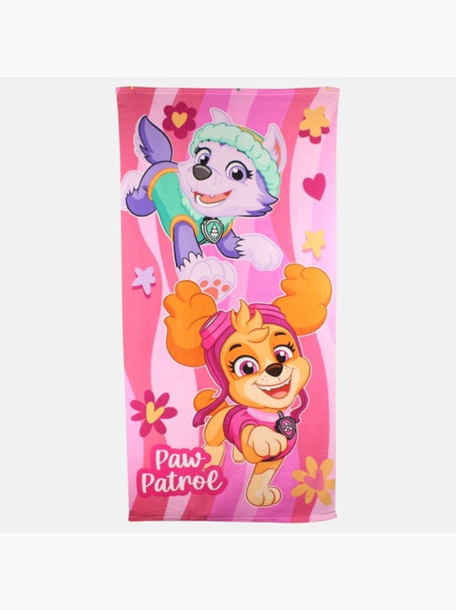 Paw Patrol - Toalha poliéster criança estampada - Kiabi