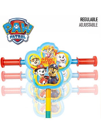 Paw patrol canine scooter 3 rodas 58x36x65-70 cm máx. 20 kg