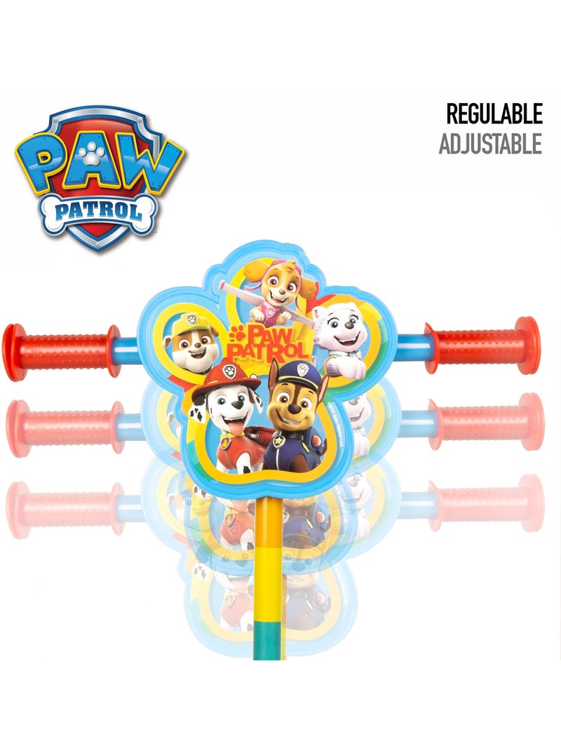 Paw patrol canine scooter 3 rodas 58x36x65-70 cm máx. 20 kg N/D - Kiabi