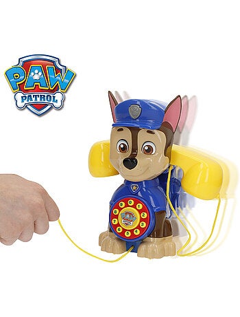 Paw patrol o telefone de brinquedo interativo da com sons e melodias