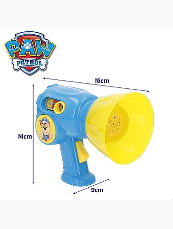 Paw patrol pack de megafone chase com acessórios