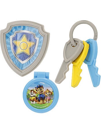 Paw patrol pack de megafone chase com acessórios