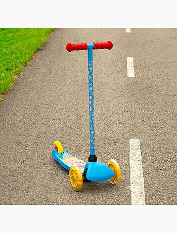 Paw patrol patinete de 3 rodas 55x23x68 cm, máx. 20 kg, com luzes e freios