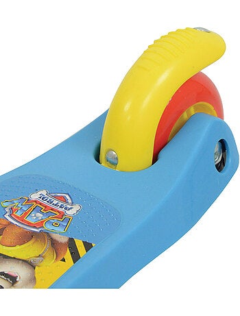Paw patrol patinete de 3 rodas 55x23x68 cm, máx. 20 kg, com luzes e freios