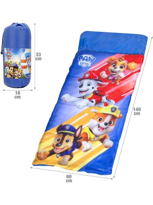 Paw patrol saco de dormir para crianças 140x60 cm - Kiabi