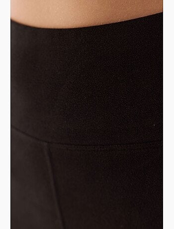 Peachy leggings de cintura alta e perna boca de sino penti