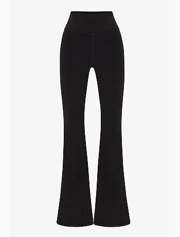 Peachy leggings de cintura alta e perna boca de sino penti