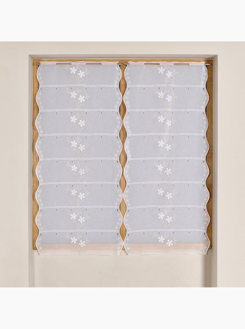 Peça ajustável com bordado de motivos florais - Kiabi