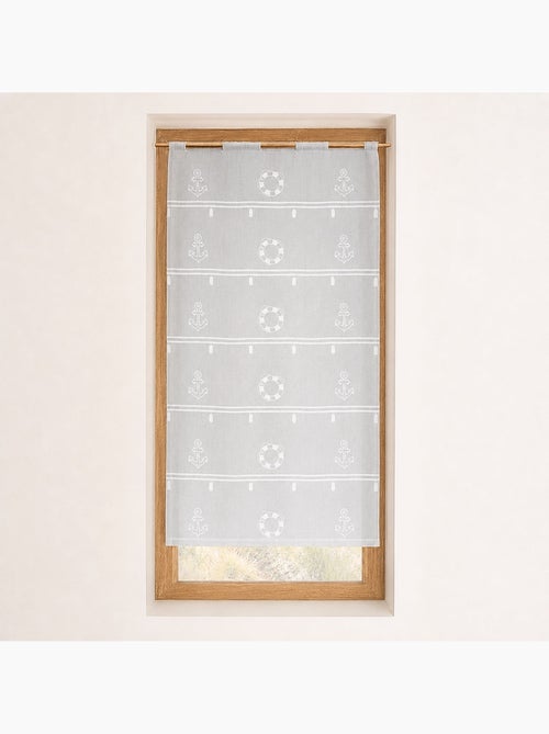 Pedaço modular bordado com motivos marinhos - Kiabi